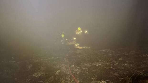 Автомобиль с пассажирами упал со скалы в обрыв на Долгоруковской яйле