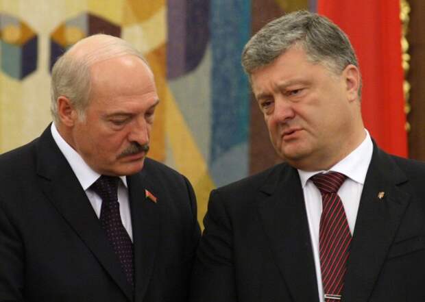 Александр Лукашенко и Петр Порошенко. Фото: www.globallookpress.com