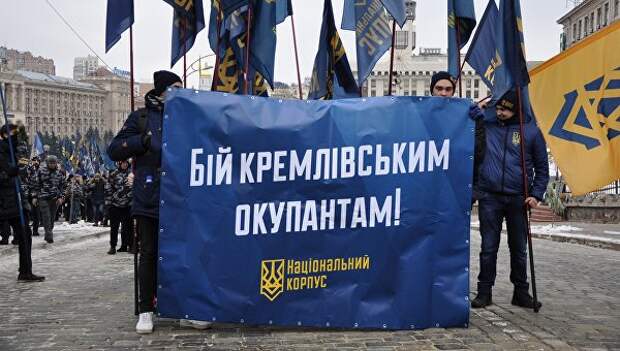 Война улицы как политтехнология. Неонацисты Украины идут во власть Война улицы как политтехнология. Неонацисты Украины идут во власть