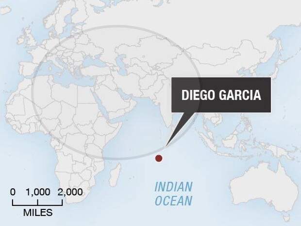 Иран атаковал базу Диего-Гарсия
