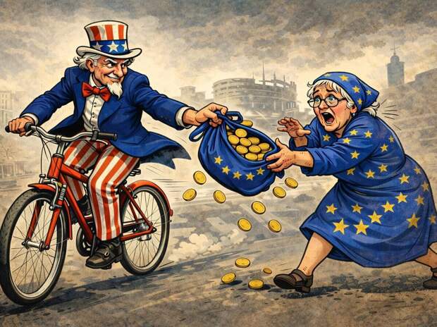 НАТО как афера: американские мошенники развели старушку Европу