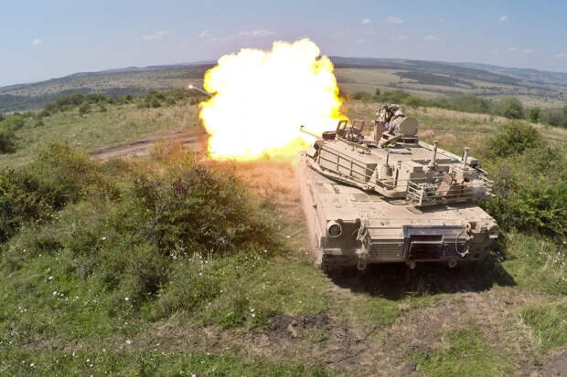 В Сети появились кадры уничтожения танка Abrams под Красногоровкой в ДНР