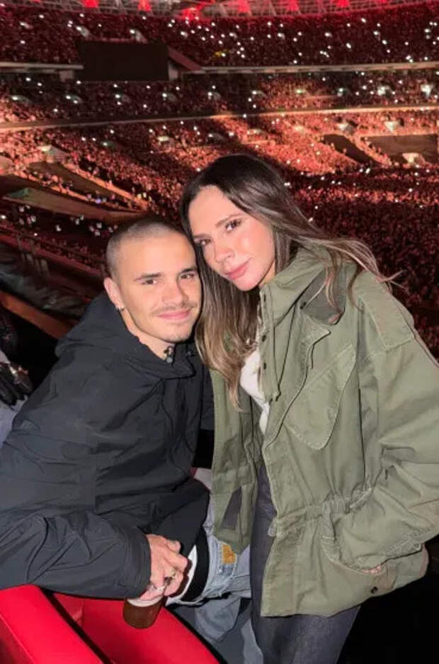 Виктория и Ромео Бекхэм