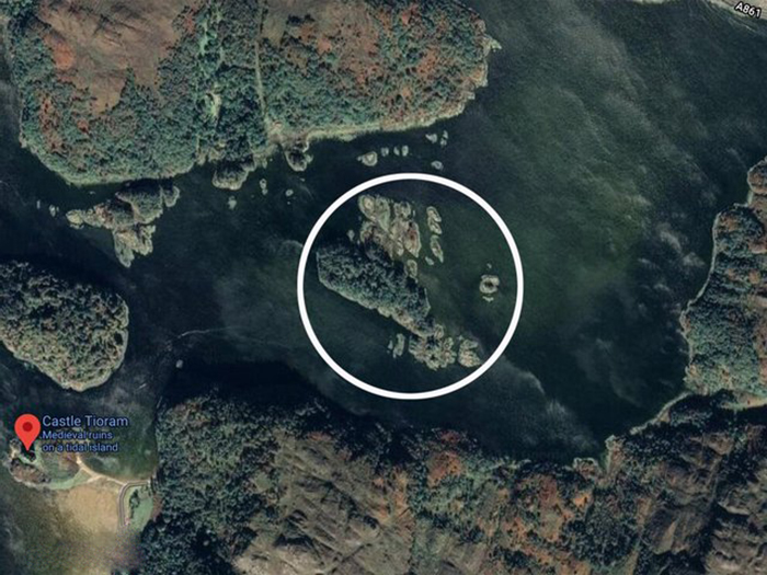 Расположение острова Дир. Расположение острова Дир.