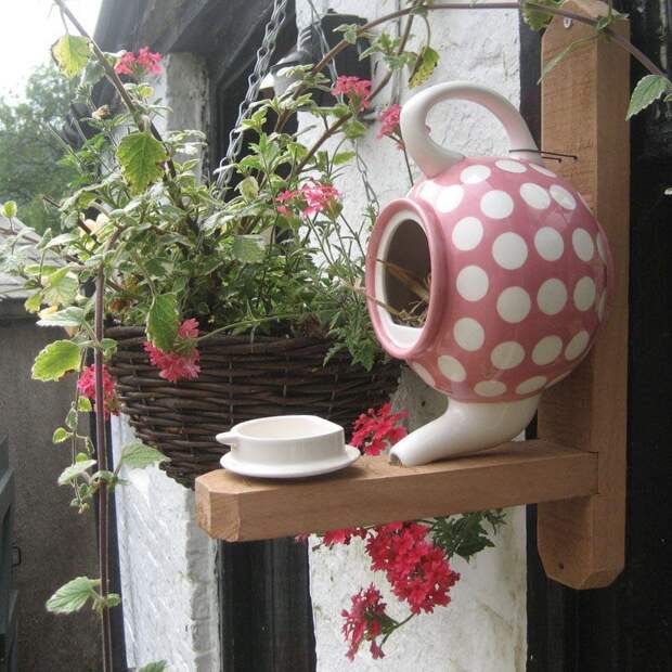 Картинки по запросу tea pot bird house