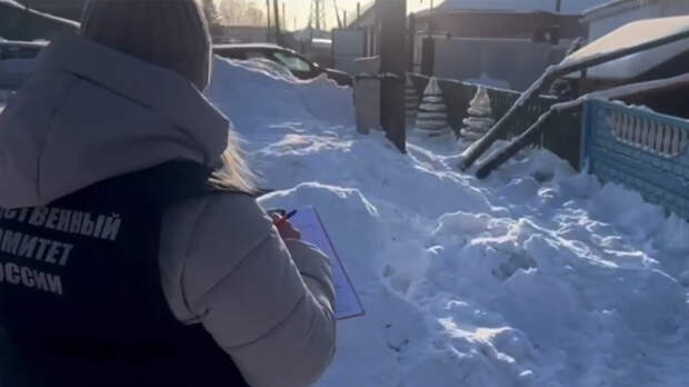 СКР: под Красноярском 10-летнюю девочку насмерть завалило снегом