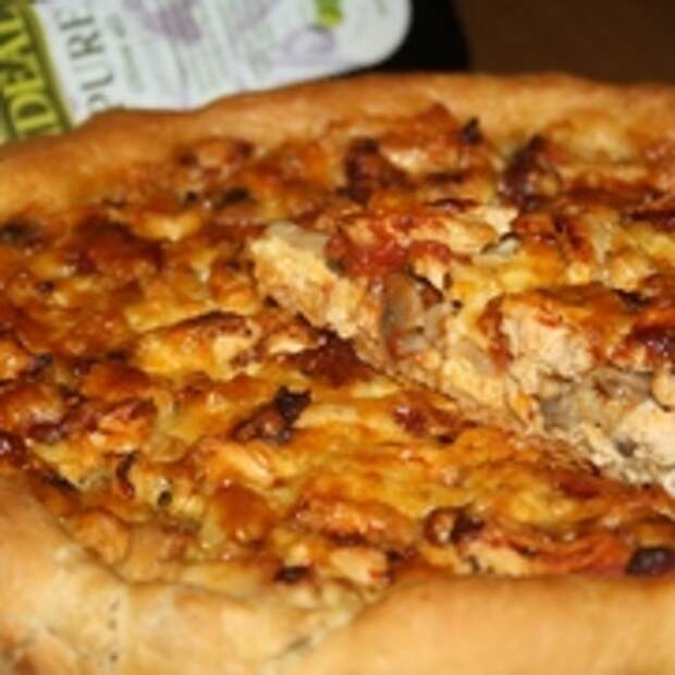 Глубокая (deep dish) чикагская пицца