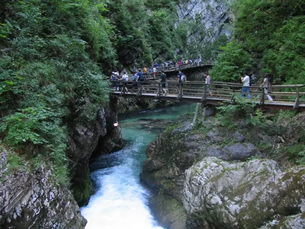 Ущелье Винтгар, Словения
