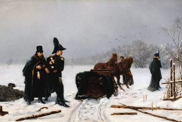 А. А. Наумов «Дуэль Пушкина с Дантесом», 1884
