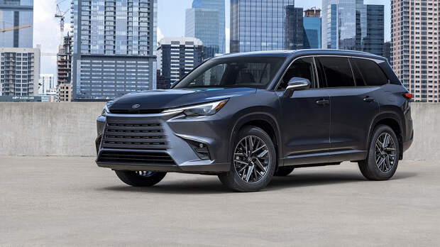К российским дилерам приехала партия новых Lexus TX 500h F Sport Performance Luxury — самый большой Lexus оценили в 12,3 млн рублей