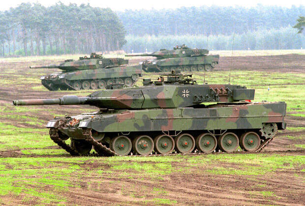 Танк Leopard 2A5 Бундесвера