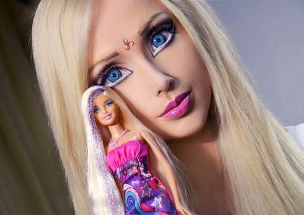 Живая кукла Барби  из Одессы Валерия Лукьянова сегодня кардинально поменяла свой образ женщины-куклы, живые Барби, знаменитости. как живут, интересное, что делают