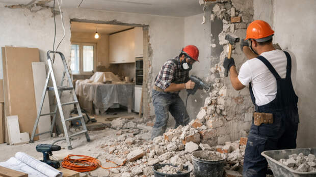 Перепланировка у соседей: как чужой ремонт может разрушить вашу квартиру