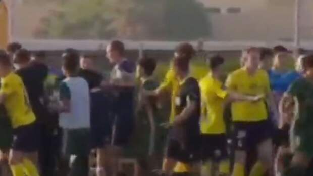 Появилось видео драки футболистов «Ростова» с игроками китайского клуба