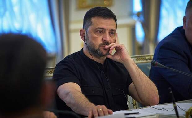 На фото: президент Украины Владимир Зеленский