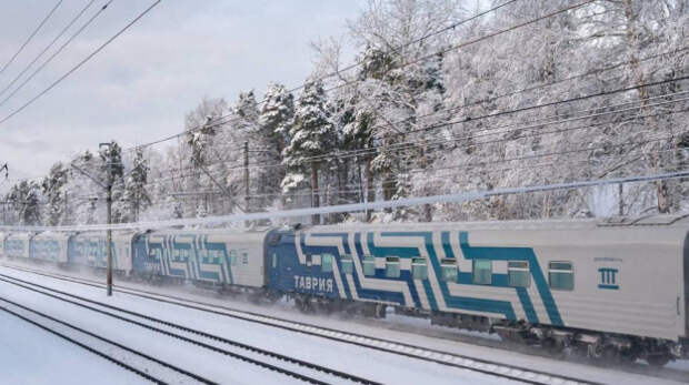 Пять поездов из Крыма задерживаются в пути 28 января