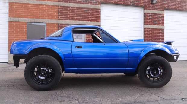 Безумная Mazda MX-5 Miata с полным приводом и двигателем от Subaru