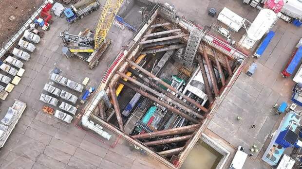 Собянин: Началась проходка второго тоннеля на южном участке Троицкой линии метро