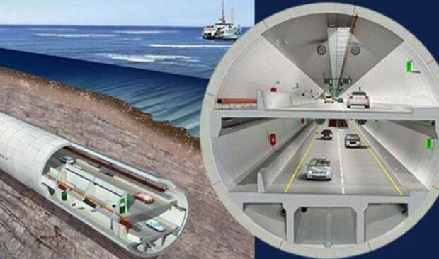 Между Европой и Африкой построят гигантский подводный тоннель