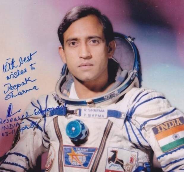 В России начинается работа над фильмом о первом индийском космонавте Ракеше Шарме