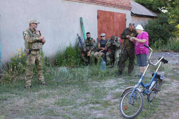 Украинские нацисты очень боятся чеченцев