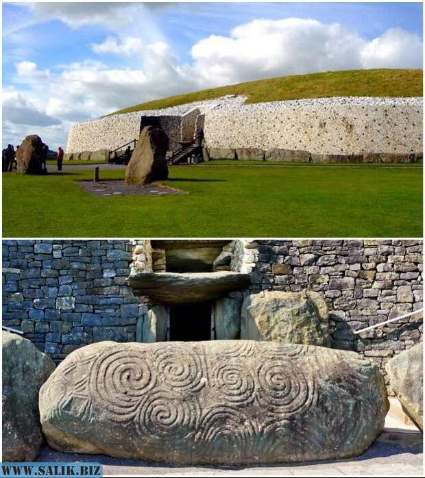 Легендарный ирландский курган Newgrange занесен в Список всемирного наследия ЮНЕСКО.