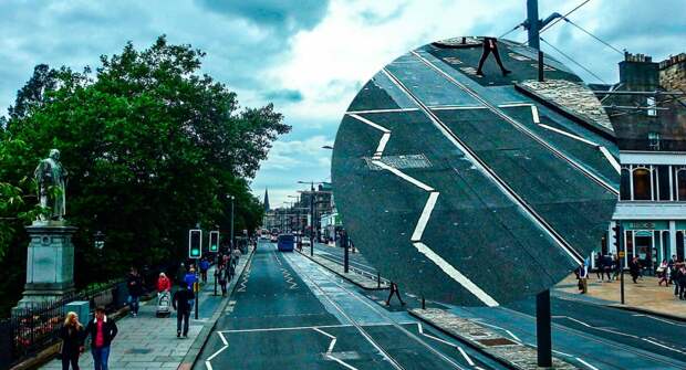 Что означает зигзагообразная линия на дорогах Мальты и Шотландии