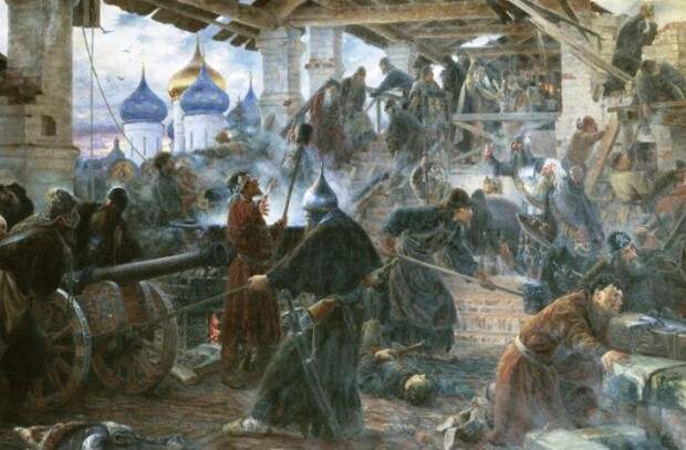Бой у стен Троицкой обители