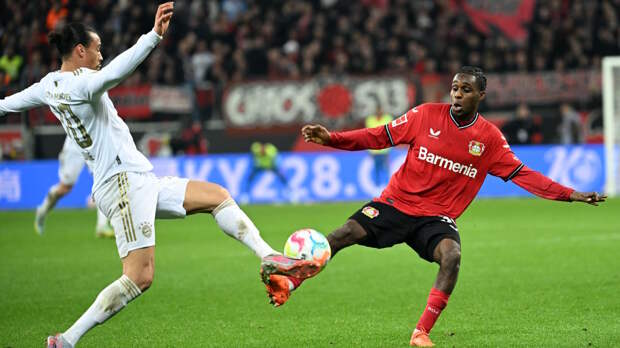 "Бавария" проиграла "Байеру" в матче чемпионата Германии