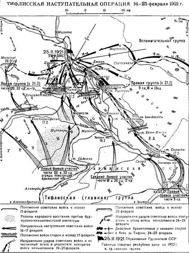 Тифлисский блицкриг Красной армии