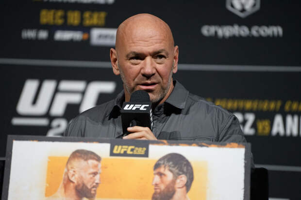 Dana White at press conference