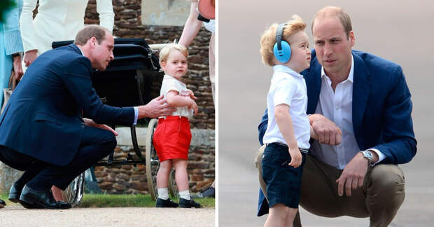 Принц Уильям вслед за супругой Кейт всегда старается видеть мир глазами своих детей