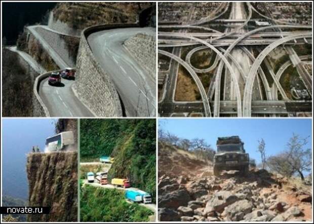 Самые странные и опасные дороги в мире