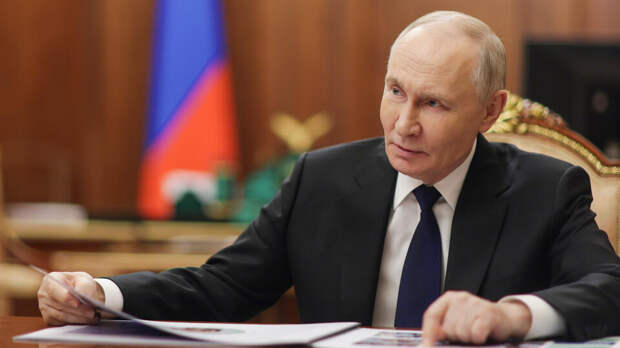 Путин принял в Кремле секретаря совбеза Ирана Лариджани