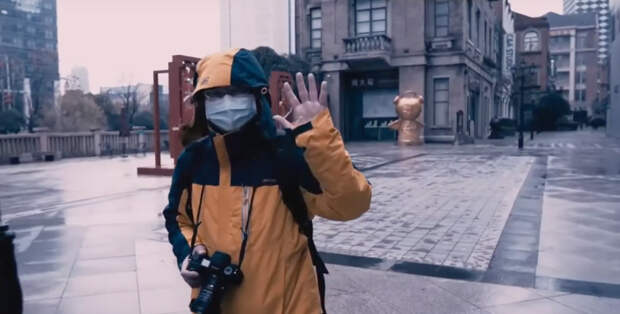 Как выглядит с дронов изолированный Ухань