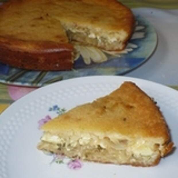 Пирог с капустой "Нежность" (заливной)