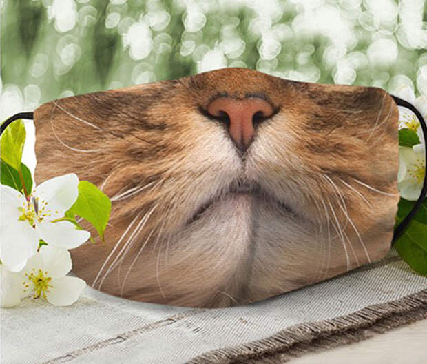 Грядущей осенью самыми модными станут маски с кошечками!