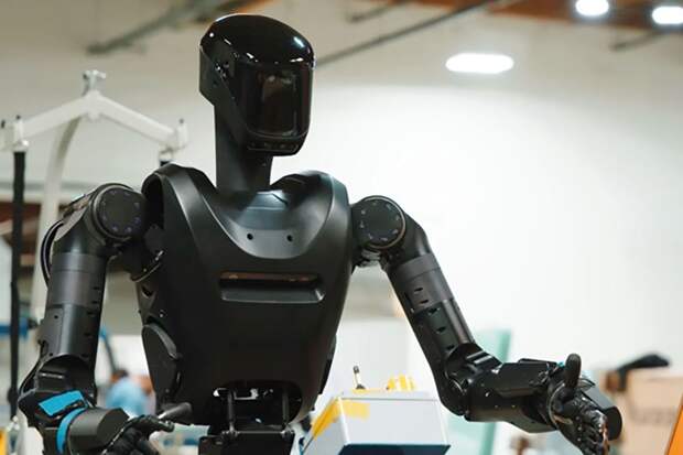 Time: На Украине тестируют американских человекоподобных роботов-солдат