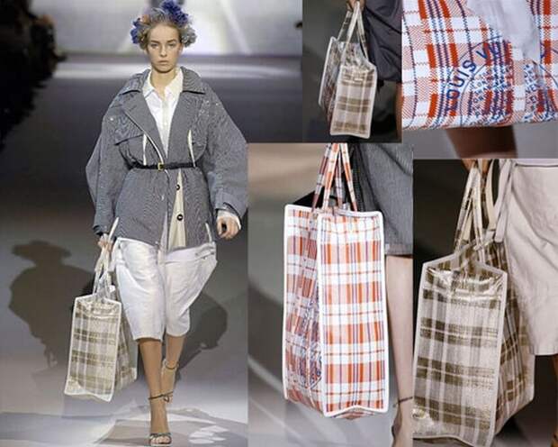 Баулы Louis Vuitton и Balenciaga