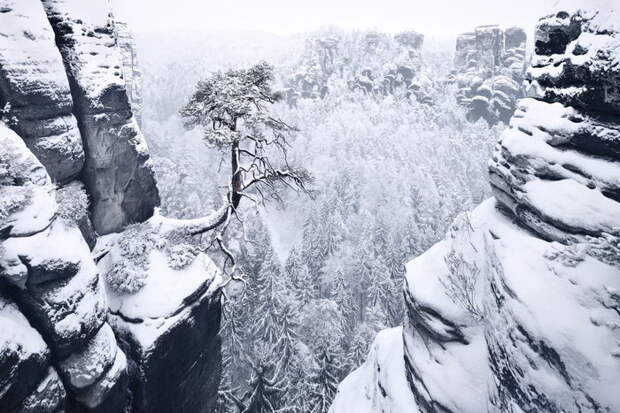 Зима в фотографиях Kilian Schonberger
