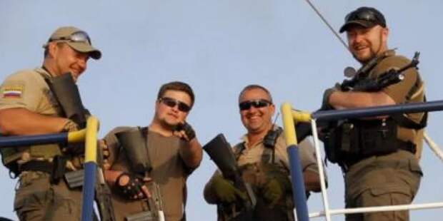 На танкерах уже работают "вагнеровцы"