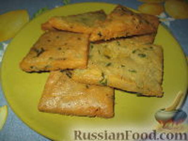 Фото к рецепту: Лепешки из нутовой муки (Panelle)
