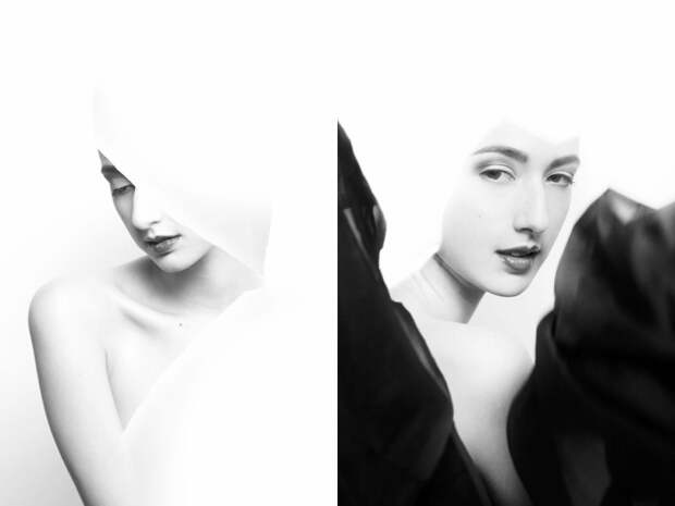 Черно-белые грани. Фото Kaylin Amabile.