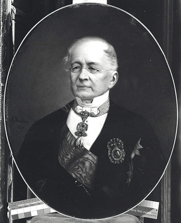 На фото: бывший Министр иностранных дел Российской империи светлейший князь Александр Михайлович Горчаков.