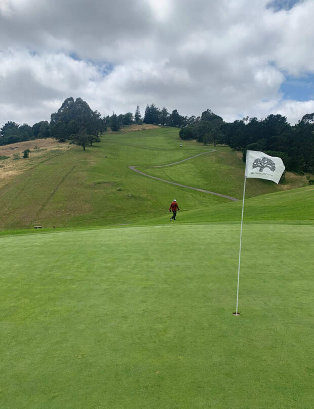 Lake Chabot Golf Course Par-6 Hole