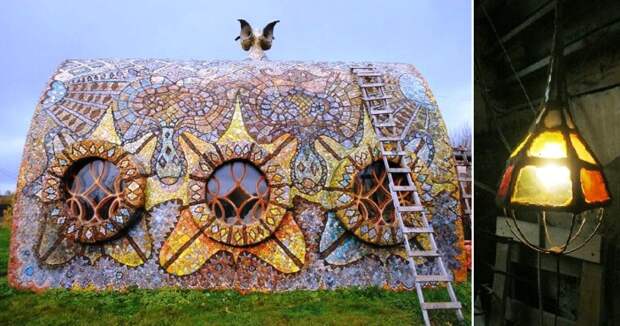 Почему автору фантазийного дома с мозаикой в Подмосковье не нравится сравнение с великим Гауди