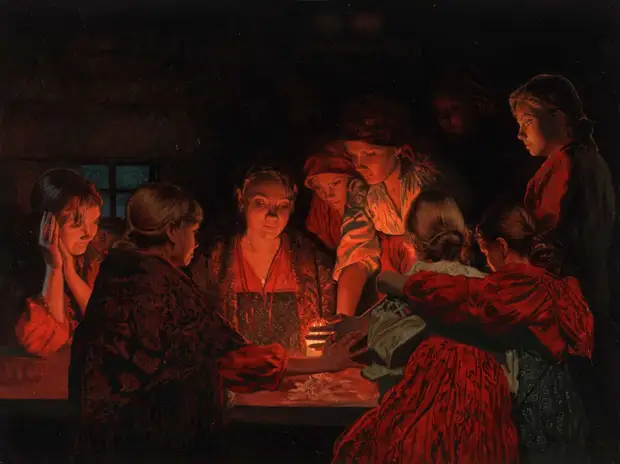 Как гадать на Святки. Советы художников