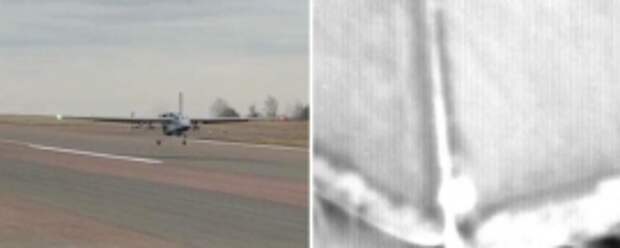 Минобороны показало видео уничтожения беспилотником системы залпового огня ВСУ