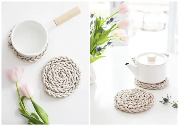 Оригинальные идеи из обычной веревки