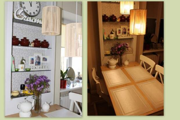Дизайн бюджетной белой кухни-гостиной в скандинавском стиле в хрущевке
